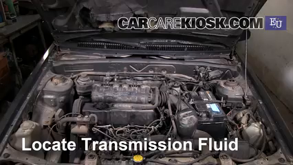 1989 Mazda 323 GLX 1.7L 4 Cyl. Diesel Transmission Fluid Add Fluid